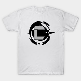 Futuristic Modern Letter C T-Shirt